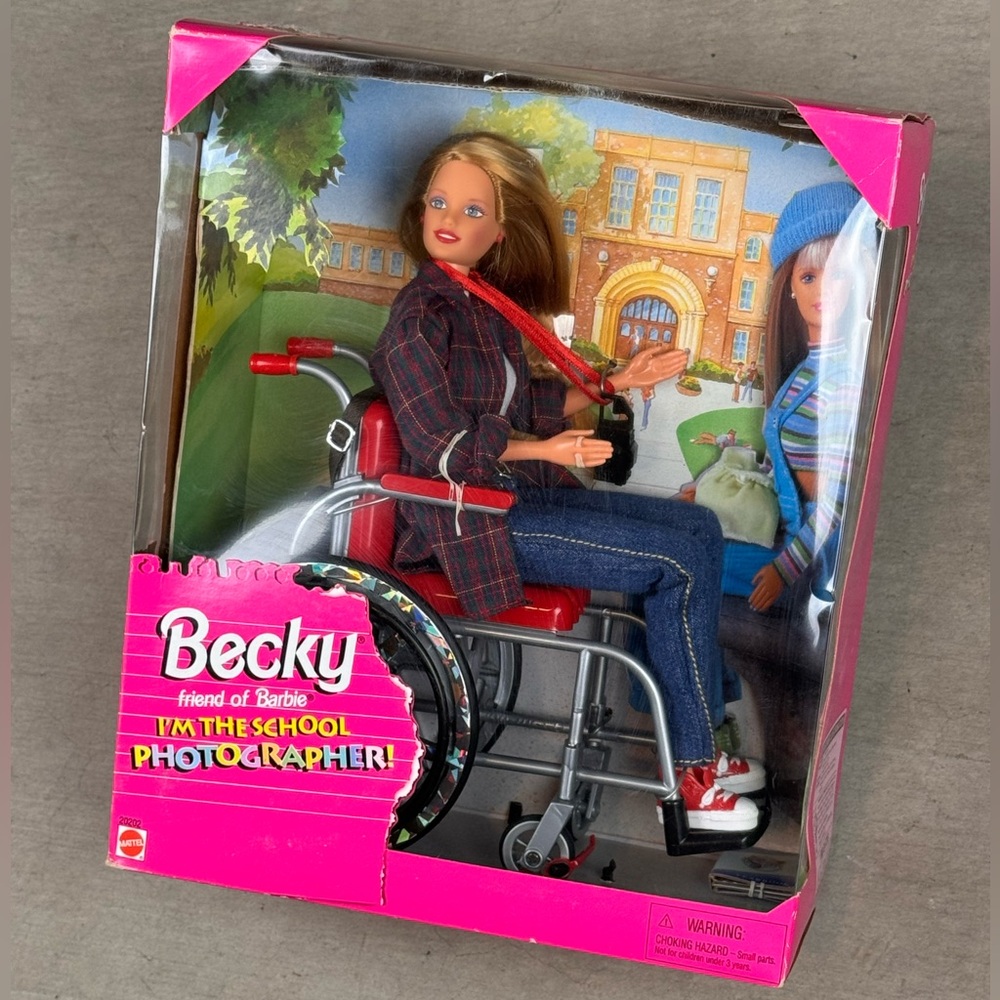 Barbie Vintage Becky Wheelchair Doll